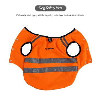 Dog Safety Vest Bright Color Reflective Strips Highly Visible Walking Training Sporting Outdoor Activity Clothing Protects Dogs
Dog Safety Vest Bright Color Reflective Strips Highly Visible Walking Training Sporting Outdoor Activity Clothing Protects Dogs