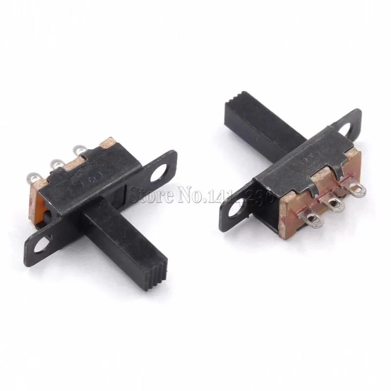Toggle Switch 5V 0.3A Mini Size Black SPDT Slide Switch for Small DIY Power Electronic 3PIN 1P2T Slide Switch Handle high 10mm
Toggle Switch 5V 0.3A Mini Size Black SPDT Slide Switch for Small DIY Power Electronic 3PIN 1P2T Slide Switch Handle high 10mm