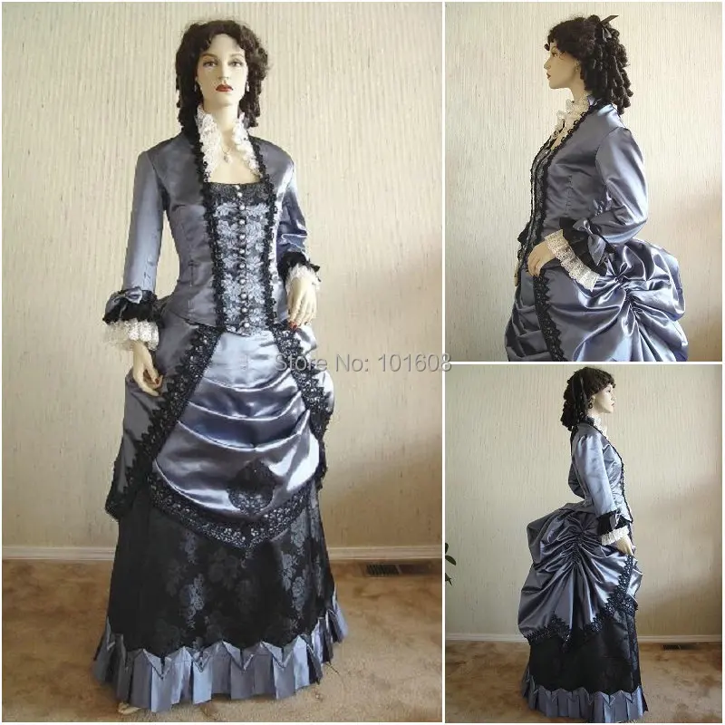 1860S Victorian Corset Gothic/Civil War Southern Belle Ball Gown Dress Halloween dresses CUSTOM MADE R-134
1860S Victorian Corset Gothic/Civil War Southern Belle Ball Gown Dress Halloween dresses CUSTOM MADE R-134