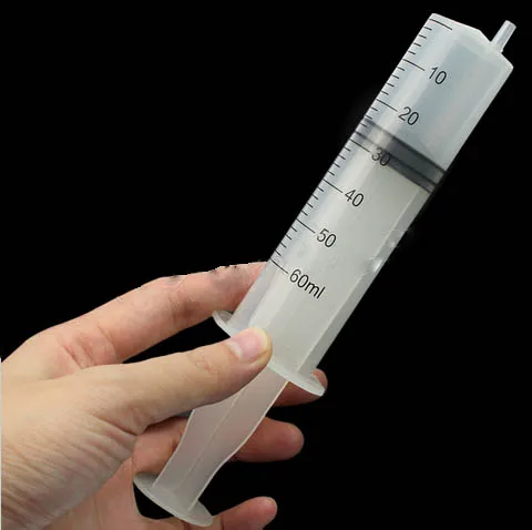 Nutrient Measuring 60ML Reusable Plastic Syringe Injector for Hydroponics Hot Refill Packaging tools
Nutrient Measuring 60ML Reusable Plastic Syringe Injector for Hydroponics Hot Refill Packaging tools
