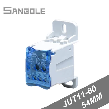 Mounting Holes 54MM Terminal Block Distributor Large Current Connection JUT11-80 Rectangle AC/DC Copper
Mounting Holes 54MM Terminal Block Distributor Large Current Connection JUT11-80 Rectangle AC/DC Copper