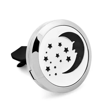 5PCS 30MM Star Moon Car Perfume Locket Pendant 316L Stainless Steel Essential Oil Diffuser Car Perfume Locket With Pad
5PCS 30MM Star Moon Car Perfume Locket Pendant 316L Stainless Steel Essential Oil Diffuser Car Perfume Locket With Pad