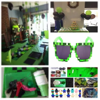 Gift Paper Plate Cup Bag Sunglasses Toy Building Block Wristband JJ Drawstring Storage Bags Mining Game Party Supplies
Gift Paper Plate Cup Bag Sunglasses Toy Building Block Wristband JJ Drawstring Storage Bags Mining Game Party Supplies