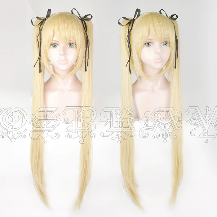 Game Dead Or Alive Marie Rose Cosplay Wig Blond Styled With Chip Ponytails Synthetic Hair Wig + Free Black Ribbon + Wig Cap
Game Dead Or Alive Marie Rose Cosplay Wig Blond Styled With Chip Ponytails Synthetic Hair Wig + Free Black Ribbon + Wig Cap