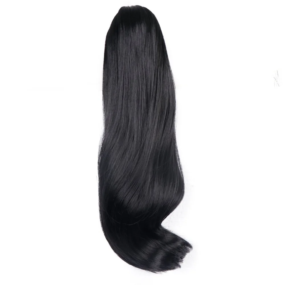 BESTUNG 15Inch Straight Curly Styled Clip in Claw Ponytail Extension Synthetic Hairpiece 130g with Jaw/claw Clip
BESTUNG 15Inch Straight Curly Styled Clip in Claw Ponytail Extension Synthetic Hairpiece 130g with Jaw/claw Clip