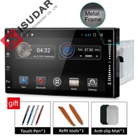 Isudar Universal Car Multimedia player 2 din android 7.1.1 7 Inch For Volkswagen/Passat b5/Toyota/corollaNissan/Tiida/QASHQAI image