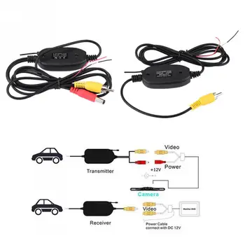 RCA Video 2.4Ghz Wireless Transmitter&Receiver Kit for Car Parking Backup Camera Monitor System
RCA Video 2.4Ghz Wireless Transmitter&Receiver Kit for Car Parking Backup Camera Monitor System