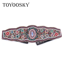 Fashion Woman Belt Wide National Wind Vintage Handmade Beading Flower Embroidery Embossed Belt Woman High Quality Luxury Brand
Fashion Woman Belt Wide National Wind Vintage Handmade Beading Flower Embroidery Embossed Belt Woman High Quality Luxury Brand