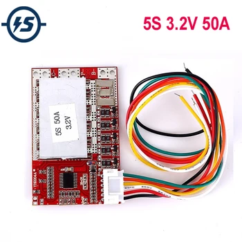 5S 3.2V Lithium Iron Phosphate Battery 16V 50A Charging Protector Balanced Function Board
5S 3.2V Lithium Iron Phosphate Battery 16V 50A Charging Protector Balanced Function Board