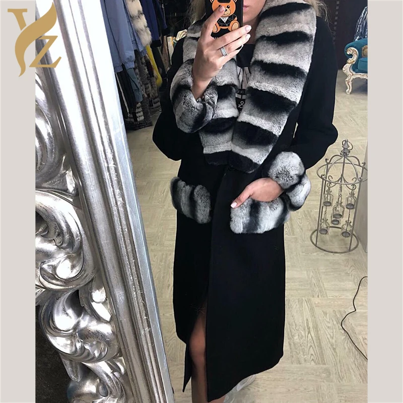 2018 Hot Sell Chinchilla Rex Rabbit Fur Coats For Women Winter Outer Garment Cashmere Wool Coat Slim Overcoats Nature Fur Tops
2018 Hot Sell Chinchilla Rex Rabbit Fur Coats For Women Winter Outer Garment Cashmere Wool Coat Slim Overcoats Nature Fur Tops