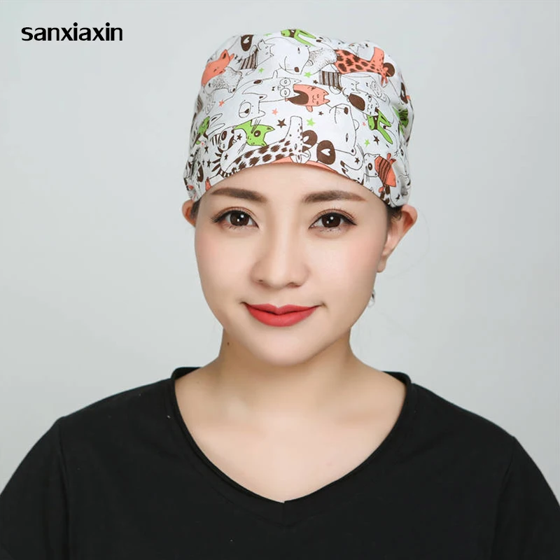 sanxiaixn new printing Cap pharmacy Dentist Pet Doctor hats lab nurse uniform nurse medical women scrubs mickey hat surgical cap
sanxiaixn new printing Cap pharmacy Dentist Pet Doctor hats lab nurse uniform nurse medical women scrubs mickey hat surgical cap