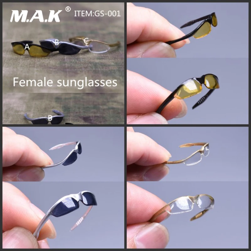 1/6 Female Figure Sunglasses Scene Accessories Trend Glasses Women's Glasses Shooting Windproof Model for 12'' Action Figure
1/6 Female Figure Sunglasses Scene Accessories Trend Glasses Women's Glasses Shooting Windproof Model for 12'' Action Figure