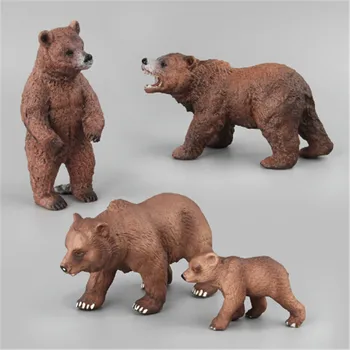 New PVC Animals World Alaska Grizzly Brown Polar Bear Bears Static Model Plastic Action Figures Educational Toys
New PVC Animals World Alaska Grizzly Brown Polar Bear Bears Static Model Plastic Action Figures Educational Toys