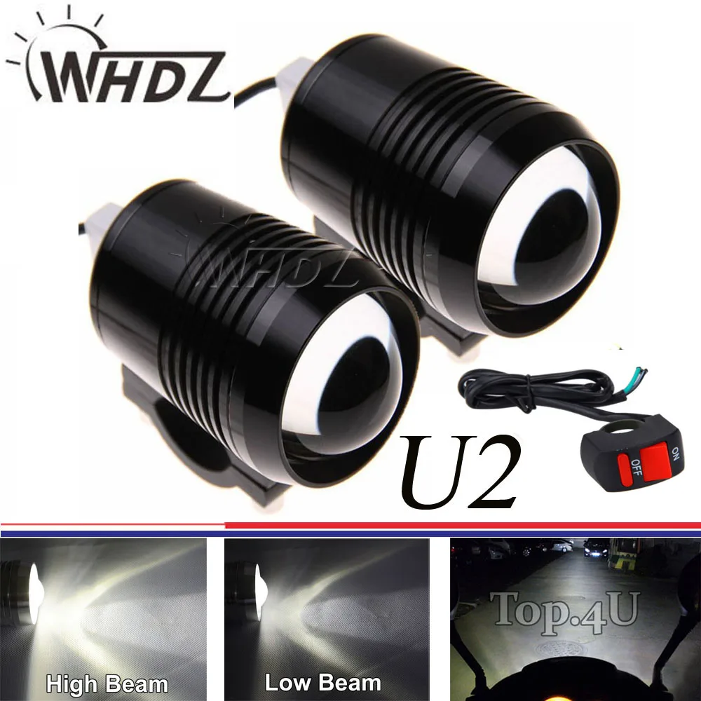 Set 2pcs 12v 30w U2 Led Spot Light Bicycle Motorcycle Car Boat motorcycles Headlight Lamp with switch as gift
Set 2pcs 12v 30w U2 Led Spot Light Bicycle Motorcycle Car Boat motorcycles Headlight Lamp with switch as gift