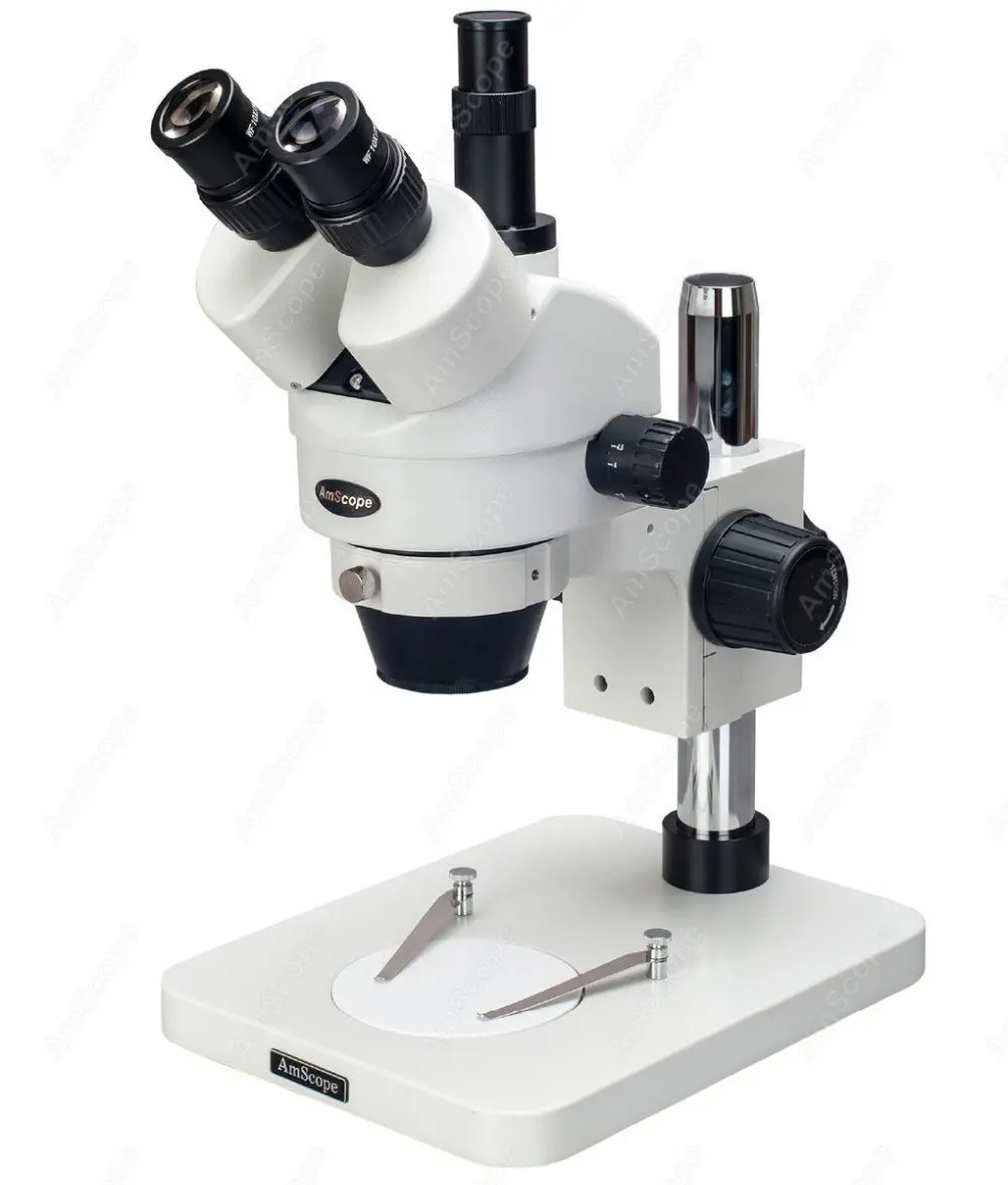 Table Pillar Trinocular Microscope--AmScope 7X-45X Table Pillar Stand Zoom Magnification Trinocular Stereo Microscope SM-1TS
Table Pillar Trinocular Microscope--AmScope 7X-45X Table Pillar Stand Zoom Magnification Trinocular Stereo Microscope SM-1TS