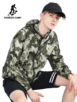 Pioneer camp new summer camouflage sunscreen jacket men brand clothing thin ultra light sun protection mens jackets AJK801233
Pioneer camp new summer camouflage sunscreen jacket men brand clothing thin ultra light sun protection mens jackets AJK801233