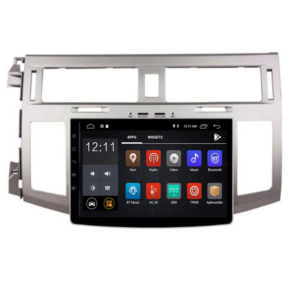10 2 "Octa Core 8 Автомобильный dvd-плеер на основе Android для Toyota Avalon 2007 2008 2009 2010 2011 Авто GPS