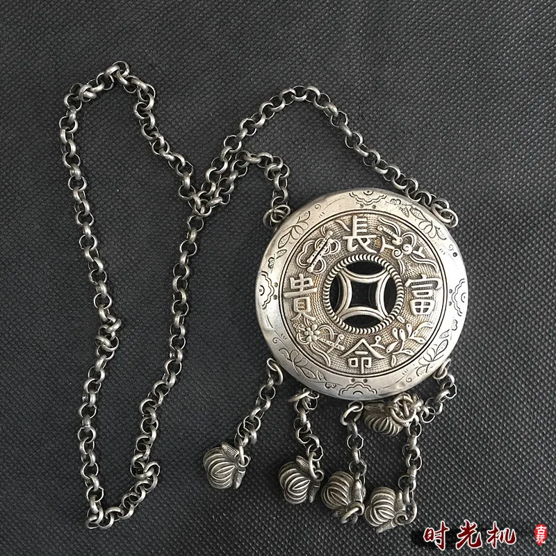 Antique collection old silver lock piece pendant long life rich silver lock copper lock piece special offer,Free shipping
Antique collection old silver lock piece pendant long life rich silver lock copper lock piece special offer,Free shipping