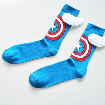 Handmade socks with wings Captain America Cosplay socks cartoon style Knee-High summer casual personality sock funny unisex
Handmade socks with wings Captain America Cosplay socks cartoon style Knee-High summer casual personality sock funny unisex