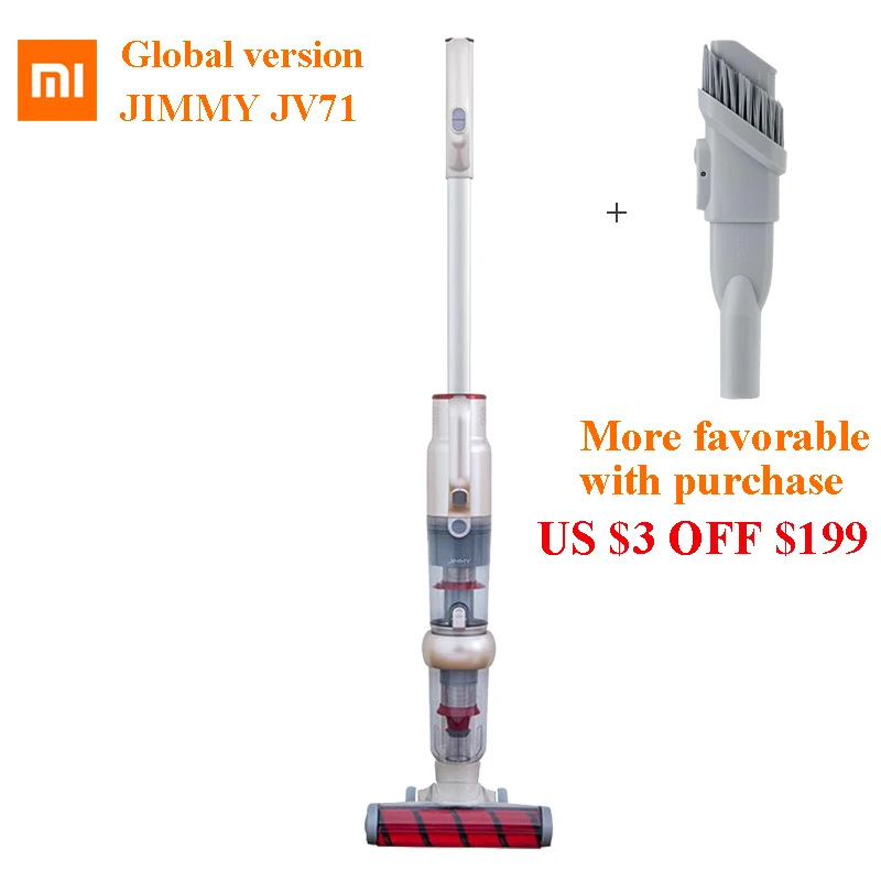 Global version JIMMY JV71 Vertical Wireless Vacuum Cleaner Handheld vertical wireless for smart Portable home automatically
Global version JIMMY JV71 Vertical Wireless Vacuum Cleaner Handheld vertical wireless for smart Portable home automatically