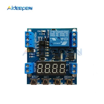 DC 6V-30V 1 Channel Delay Timing Relay Module High Low Trigger With Timing/Counting/Voltage Detection Function Circuit Switch
DC 6V-30V 1 Channel Delay Timing Relay Module High Low Trigger With Timing/Counting/Voltage Detection Function Circuit Switch