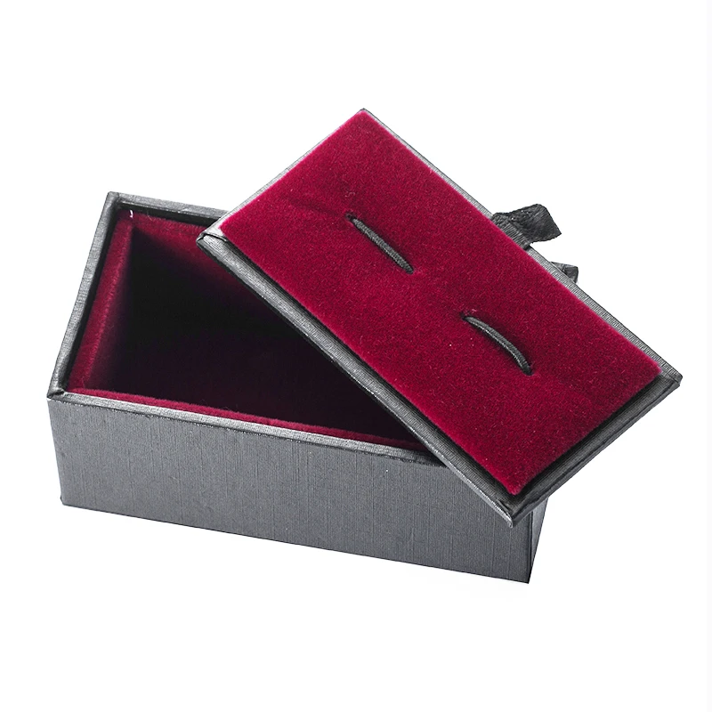 Black Cufflink Show Case How Sales Cuff link Box stripe inner red Gift Cases for men Fashion Jewelry packaging & Display
Black Cufflink Show Case How Sales Cuff link Box stripe inner red Gift Cases for men Fashion Jewelry packaging & Display