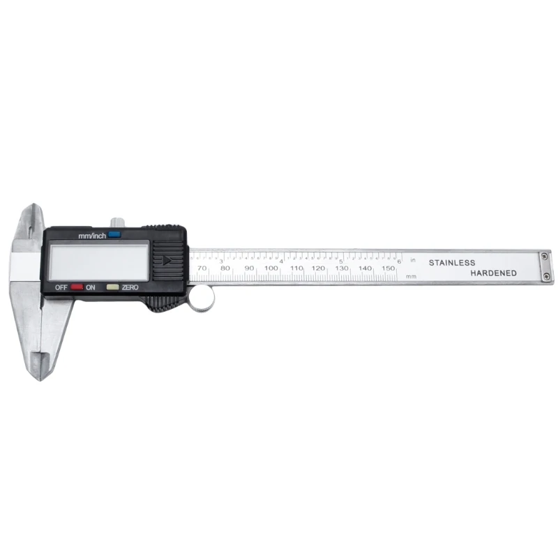 6" 150mm Digital Electronic Vernier Caliper Micrometer Gauge Widescreen LCD Display
6" 150mm Digital Electronic Vernier Caliper Micrometer Gauge Widescreen LCD Display