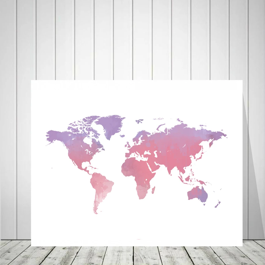 Canvas Art Print Watercolor Big Pink World Map Nordic Posters And Prints Wall Art Canvas Painting Wall Pictures For Living Room
Canvas Art Print Watercolor Big Pink World Map Nordic Posters And Prints Wall Art Canvas Painting Wall Pictures For Living Room
