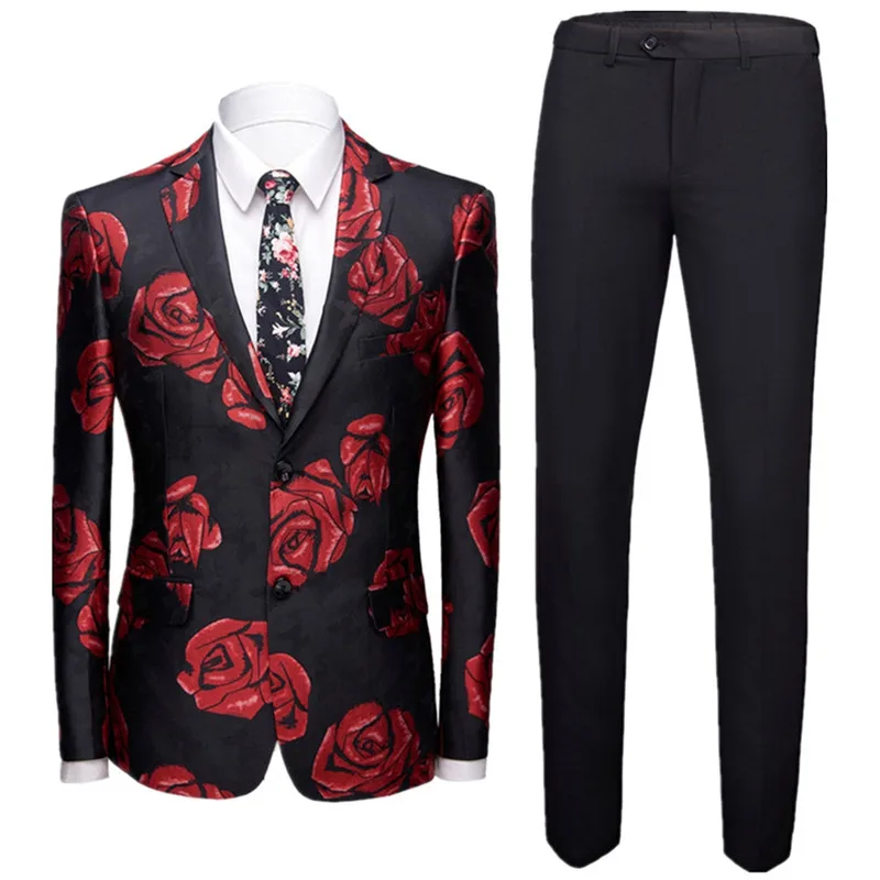 Wedding Men suit Precision Flowers Slim Fit Suits 2 Pieces Groomsmen Wedding Suits For Men Bridegroom(Jacket+Pants)
Wedding Men suit Precision Flowers Slim Fit Suits 2 Pieces Groomsmen Wedding Suits For Men Bridegroom(Jacket+Pants)