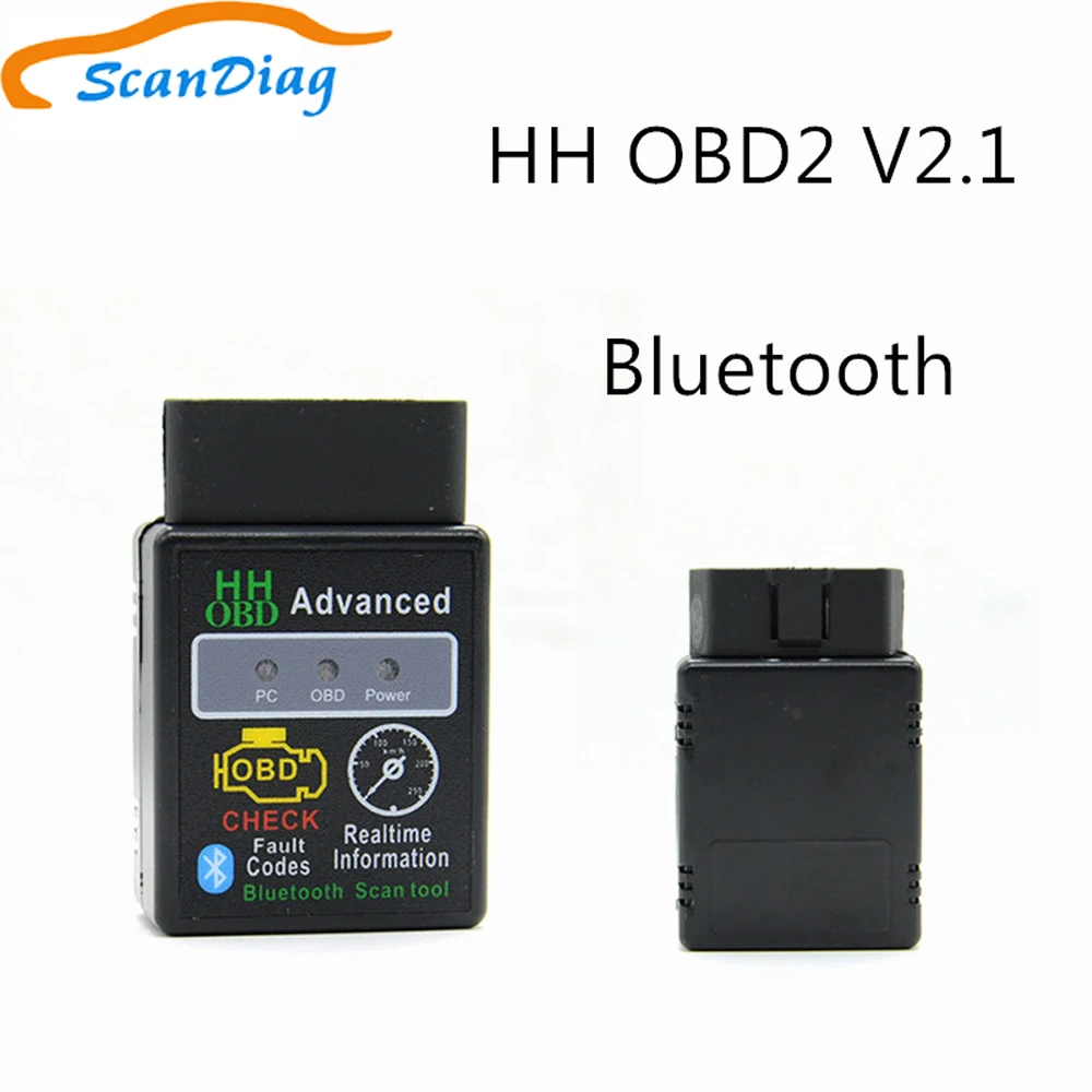 HH OBD ELM327 Bluetooth OBD2 OBDII CAN BUS Check Engine Car Auto Diagnostic Scanner Tool Interface Adapter For Android PC
HH OBD ELM327 Bluetooth OBD2 OBDII CAN BUS Check Engine Car Auto Diagnostic Scanner Tool Interface Adapter For Android PC