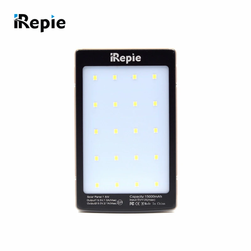 15000mAh Outdoor Solar font b Power b font font b Bank b font Universal Strong LED