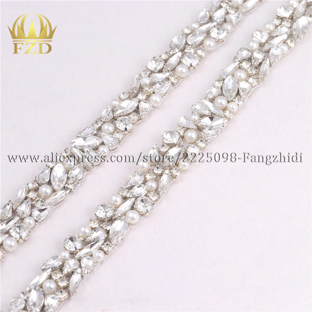 1 Yard Clear Rhinestones Sewing on Crystal Beaded Iron On Beads Applique Long Trim for Wedding Bridal Dress Clothes Bride Belt
1 Yard Clear Rhinestones Sewing on Crystal Beaded Iron On Beads Applique Long Trim for Wedding Bridal Dress Clothes Bride Belt