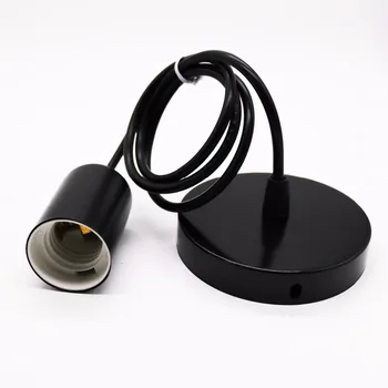 Hot Sale E27 Ceiling Pendant Lamp Copper Holder Light Hanging Socket Fitting 110V-220V Lamp Bases Cable Lamp Holder
Hot Sale E27 Ceiling Pendant Lamp Copper Holder Light Hanging Socket Fitting 110V-220V Lamp Bases Cable Lamp Holder