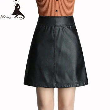 SHINYMORA 2017 Lady Autumn Winter Pencil PU Leather A Line Skirts for Women High Waist Skirt Ladies Elegant Shorts Skirts L-5XL
SHINYMORA 2017 Lady Autumn Winter Pencil PU Leather A Line Skirts for Women High Waist Skirt Ladies Elegant Shorts Skirts L-5XL