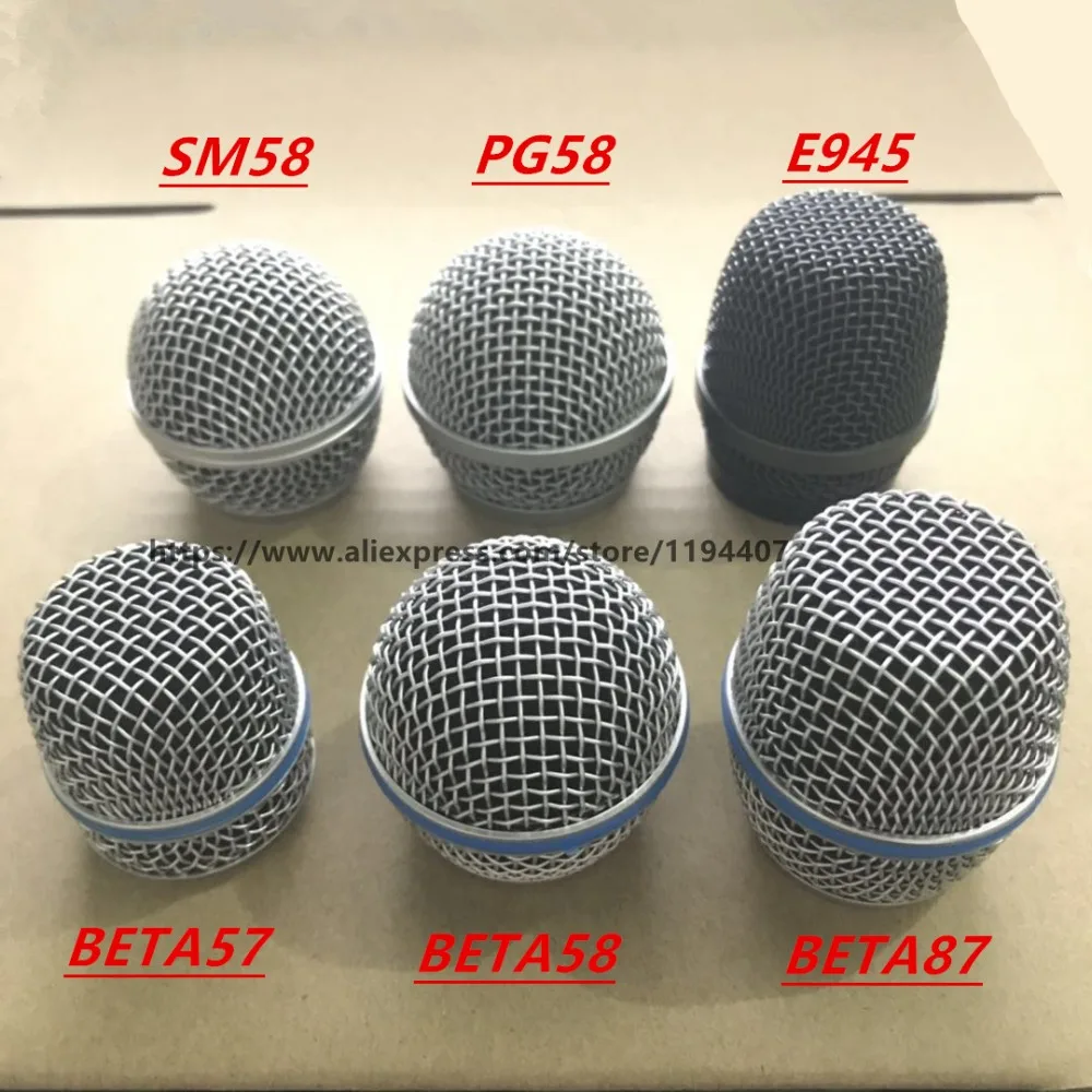 5 Piece Top Quality Replacement Ball Head Mesh Microphone Grille for Shure BETA58 SM58 PG58 BETA57 BETA87 E945 Accessories
5 Piece Top Quality Replacement Ball Head Mesh Microphone Grille for Shure BETA58 SM58 PG58 BETA57 BETA87 E945 Accessories