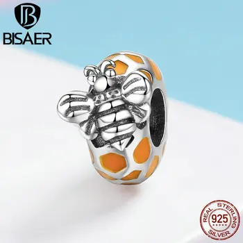 BISAER Fashion 925 Sterling Silver Bee Honeycomb Bee Spacer Beads fit for Women Bracelets Silver 925 Jewelry Making ECC1102
BISAER Fashion 925 Sterling Silver Bee Honeycomb Bee Spacer Beads fit for Women Bracelets Silver 925 Jewelry Making ECC1102