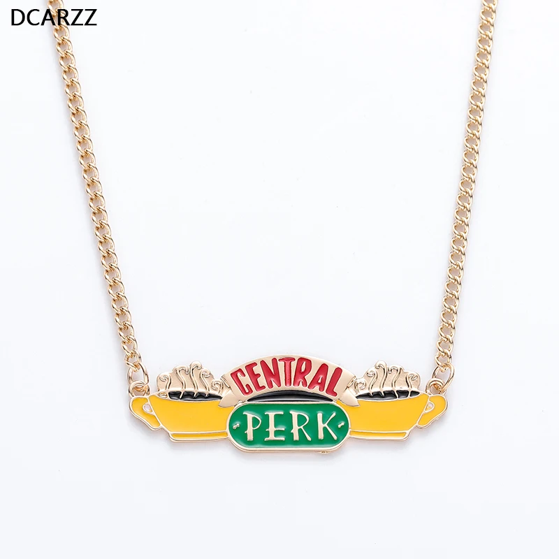 Friends TV Show Central Perk Quote Pendant Chain Necklace Hard Enamel Gold Filled Jewelry The 90'S Best Friends Gift
Friends TV Show Central Perk Quote Pendant Chain Necklace Hard Enamel Gold Filled Jewelry The 90'S Best Friends Gift