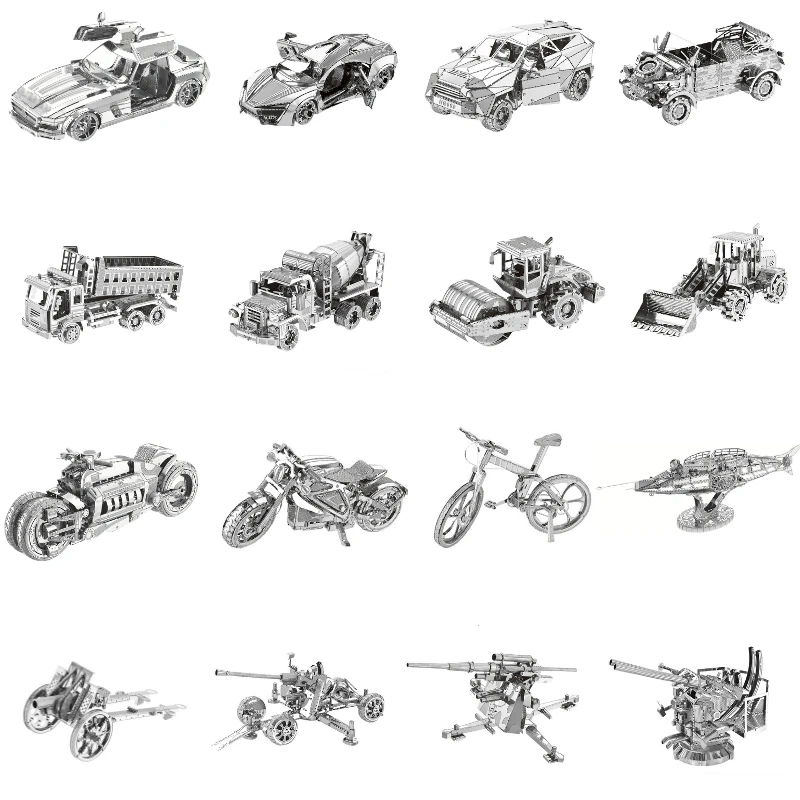 3D Metal Puzzles Model Multi-style DIY Laser Cut Manual Jigsaw Kits For Adults Home Decor Collectional Educational Toys Hobbies
3D Metal Puzzles Model Multi-style DIY Laser Cut Manual Jigsaw Kits For Adults Home Decor Collectional Educational Toys Hobbies
