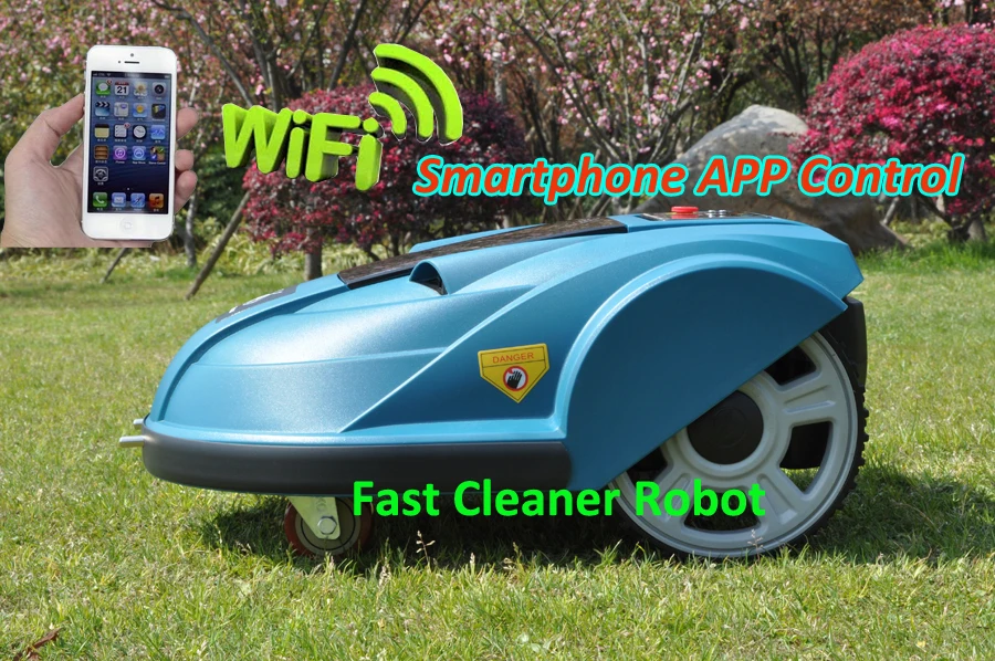 Smartphone WIFI App Control Electric Lawn Mower S510 Garden Machine Robot With Newest Subarea Function And Range function
Smartphone WIFI App Control Electric Lawn Mower S510 Garden Machine Robot With Newest Subarea Function And Range function