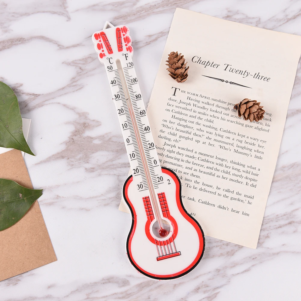 Window Wall Thermometer Temperature Indoor Outdoor Wall Greenhouse Office Garden Home Thermometer Guitar Shape
Window Wall Thermometer Temperature Indoor Outdoor Wall Greenhouse Office Garden Home Thermometer Guitar Shape