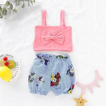 Baby Girl Sleeveless Bow Vest Floral Shorts Outfits Set Kids Toddler Infant Summer Fashion Clothes
Baby Girl Sleeveless Bow Vest Floral Shorts Outfits Set Kids Toddler Infant Summer Fashion Clothes