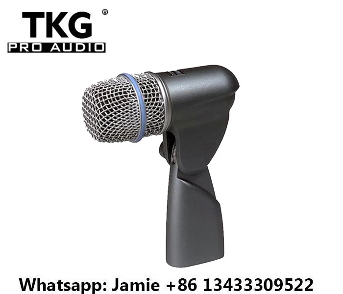 best quality drum Dynamic stage performance for band professional Musical instrument beta56 beta56a wired drum microphone
best quality drum Dynamic stage performance for band professional Musical instrument beta56 beta56a wired drum microphone