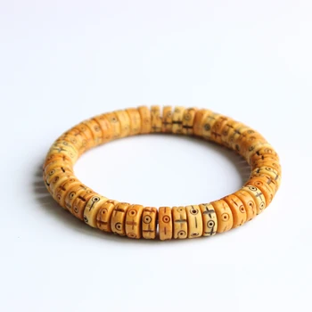 2019 Eastisan 10*3mm Tibtan buddhism Amulet Retro Cross Yak Bone Beads Bracelet for Man Woman Handmade Jewelry Unique Bangle
2019 Eastisan 10*3mm Tibtan buddhism Amulet Retro Cross Yak Bone Beads Bracelet for Man Woman Handmade Jewelry Unique Bangle