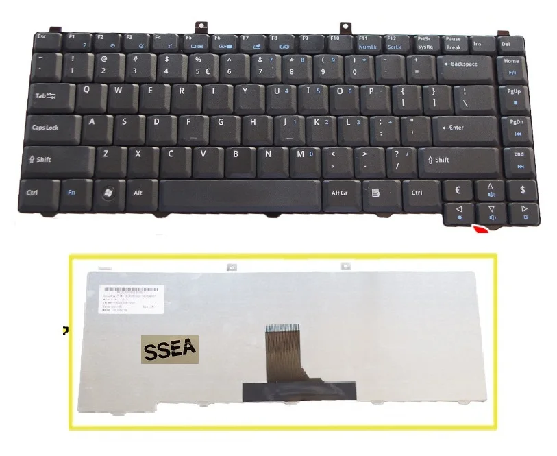 SSEA New US Keyboard For Acer Aspire 3020 5672 5020 5040 3620 3630 3640 3660 Laptop
SSEA New US Keyboard For Acer Aspire 3020 5672 5020 5040 3620 3630 3640 3660 Laptop