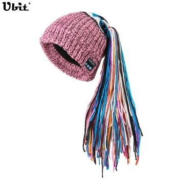 Ubit Sport Smart Bluetooth Wireless Music Earhones Fashion Long Braid Hat Winter Knitted Stereo Handsfree Earphone Hats With Mic
Ubit Sport Smart Bluetooth Wireless Music Earhones Fashion Long Braid Hat Winter Knitted Stereo Handsfree Earphone Hats With Mic