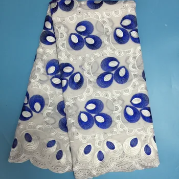 Blue White Nigerian Stone Lace Fabric High Quality African Swiss Voile Lace High Quality Cotton Swiss Voile Lace In Switzerland
Blue White Nigerian Stone Lace Fabric High Quality African Swiss Voile Lace High Quality Cotton Swiss Voile Lace In Switzerland