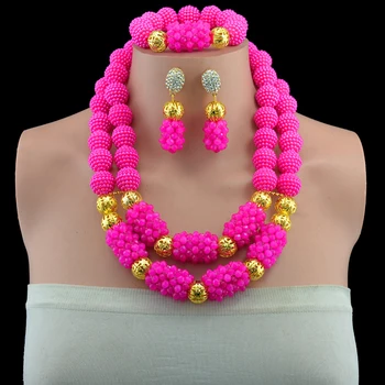 nigerian wedding african beads jewelry set crystal Fashion Rose crystal jewelry set Bridal & Bridal Jewelry Set
nigerian wedding african beads jewelry set crystal Fashion Rose crystal jewelry set Bridal & Bridal Jewelry Set