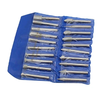 20pcs 6mm Diamond Head Coated Grinding Burr Drill Bits Rotary DIY Abrasive Burrs Tools For Mold Stone Glass
20pcs 6mm Diamond Head Coated Grinding Burr Drill Bits Rotary DIY Abrasive Burrs Tools For Mold Stone Glass