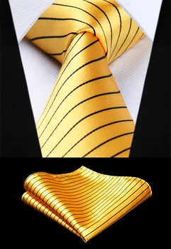Woven Men Tie Yellow Black Striped Necktie Handkerchief Set# TS614Y8S Party Wedding Classic Pocket Square Tie
Woven Men Tie Yellow Black Striped Necktie Handkerchief Set# TS614Y8S Party Wedding Classic Pocket Square Tie