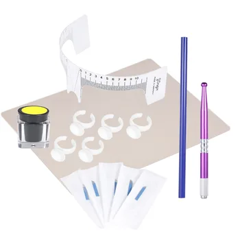 Eyebrow Tattoo Microblading Tools Eyebrow Tattoo Pen with 5 Needles Eyebrow Ruler Pigment Practice Skin for Permanent Makeup
Eyebrow Tattoo Microblading Tools Eyebrow Tattoo Pen with 5 Needles Eyebrow Ruler Pigment Practice Skin for Permanent Makeup